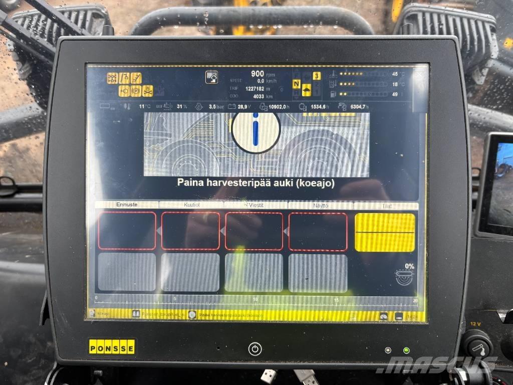 Ponsse Scorpion 8W Harvesterit
