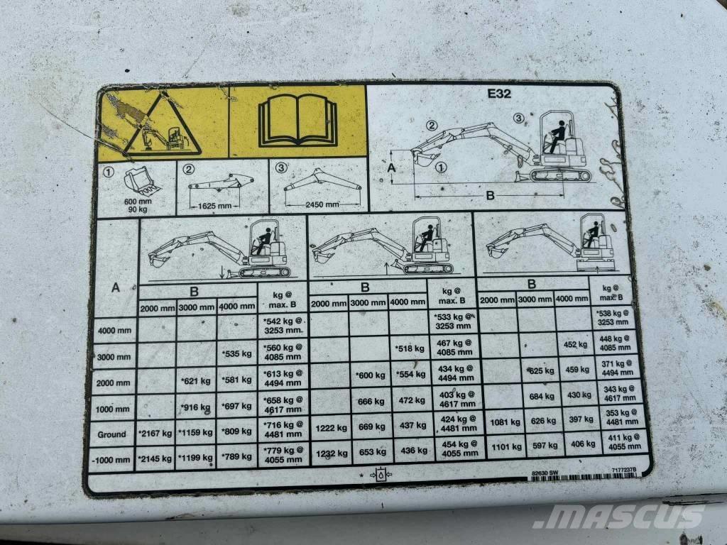 Bobcat E 32 Minikaivukoneet < 7t