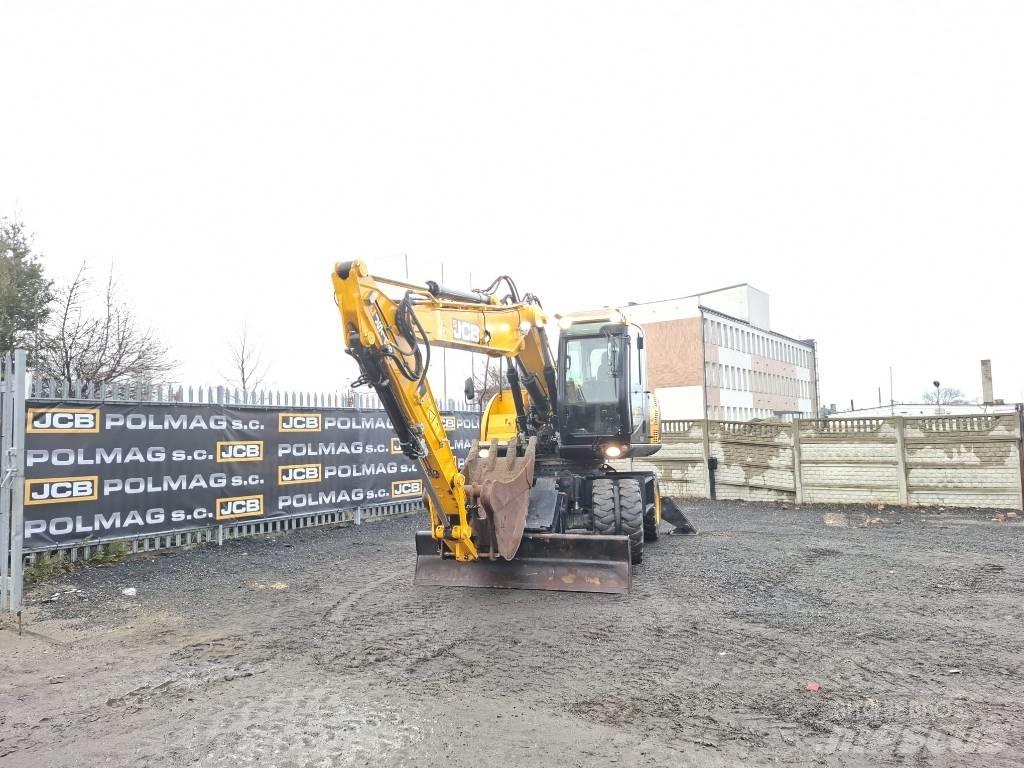 JCB JS 145 W Pyöräkaivukoneet