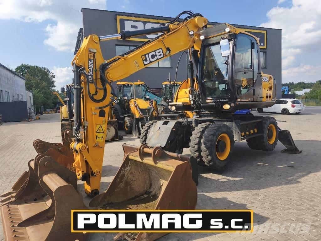 JCB JS 145 W Pyöräkaivukoneet