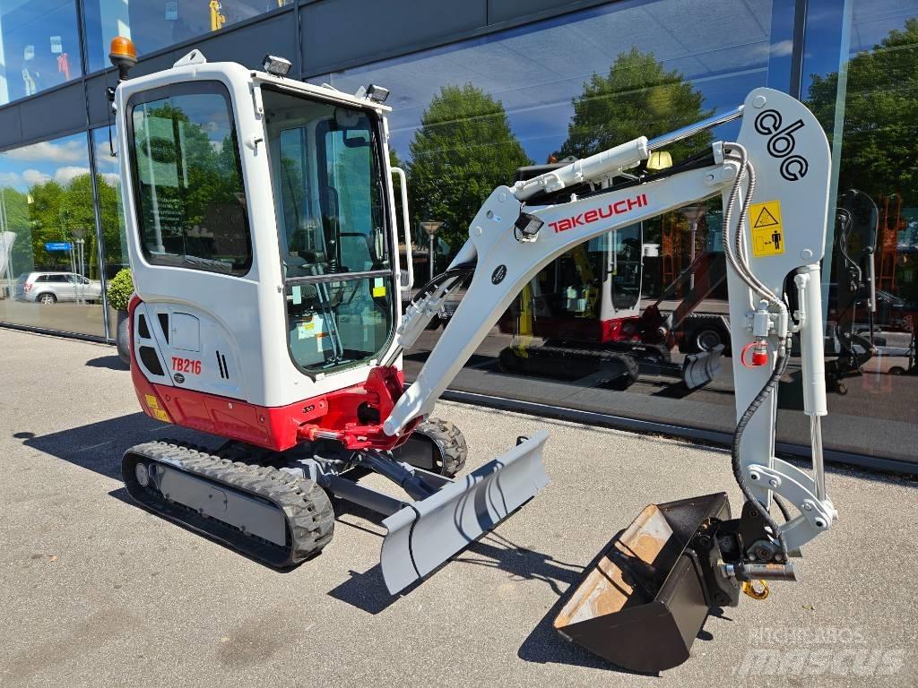Takeuchi tb216 Minikaivukoneet < 7t