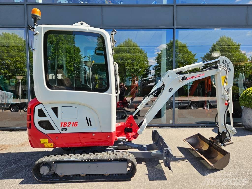 Takeuchi tb216 Minikaivukoneet < 7t