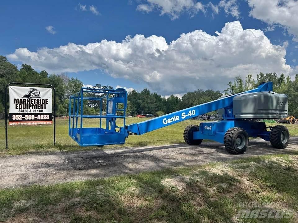 Genie S 40 Teleskooppipuominostimet