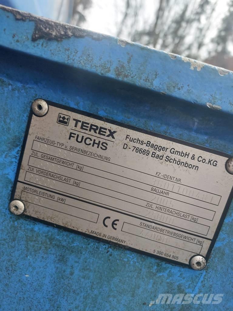 Terex Fuchs MHL 360 Purkukoneet