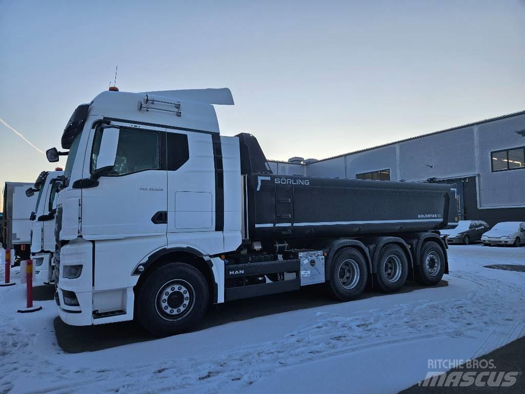MAN TGX 35.510 8x4-4 Sora- ja kippiautot