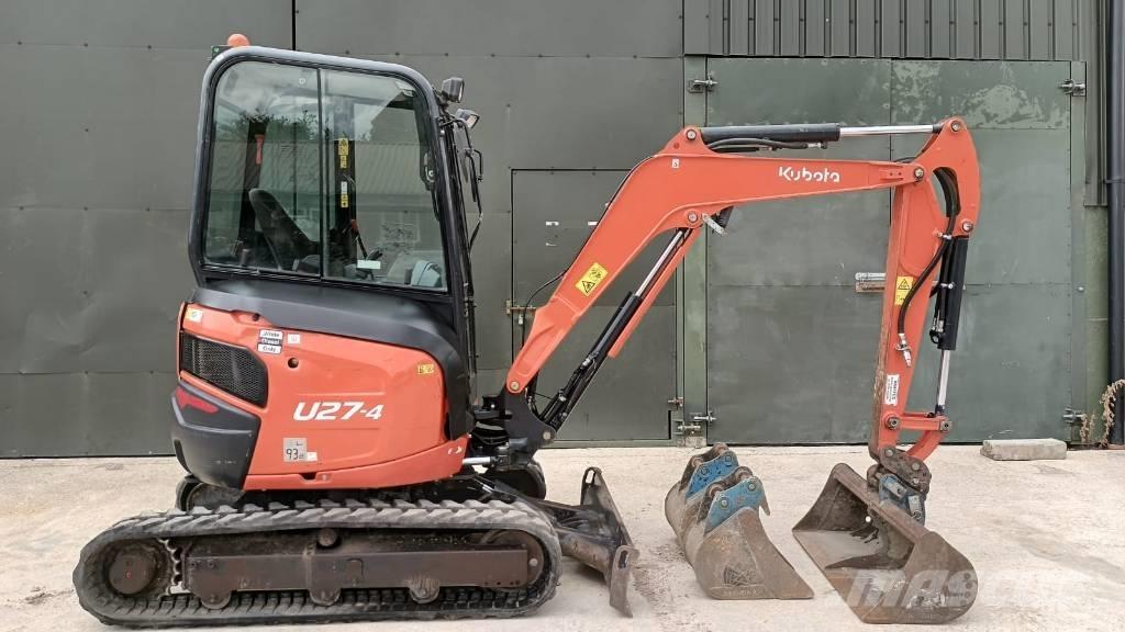 Kubota U 27-4 Minikaivukoneet < 7t