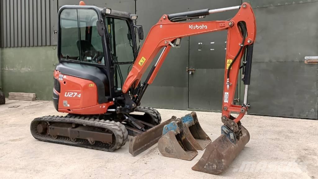 Kubota U 27-4 Minikaivukoneet < 7t