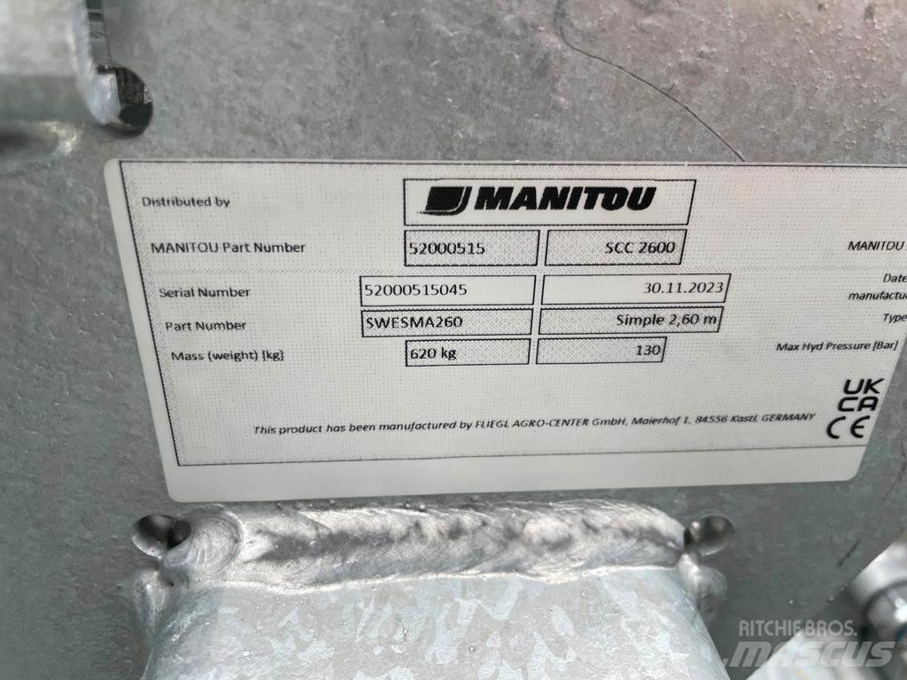 Manitou SCC 2600 Kurottajat