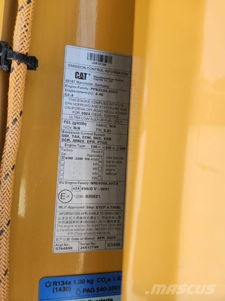 CAT M 318 Pyöräkaivukoneet