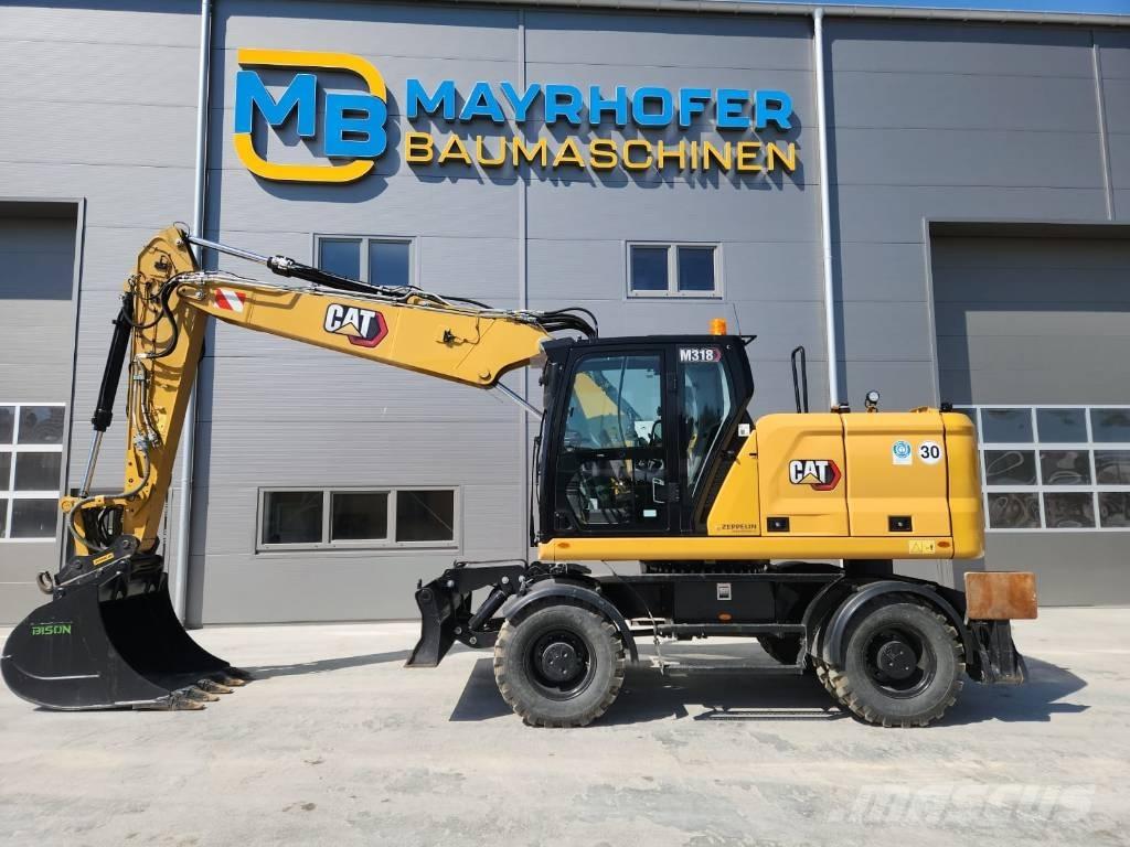 CAT M 318 Pyöräkaivukoneet