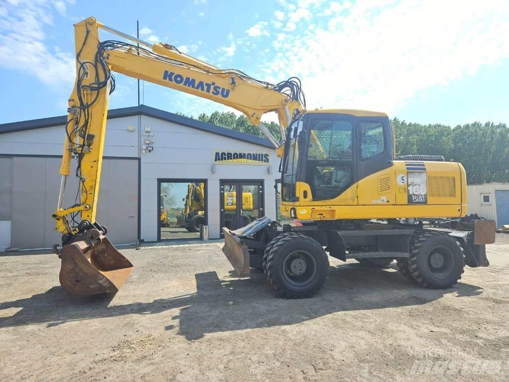Komatsu PW 160-7 Pyöräkaivukoneet