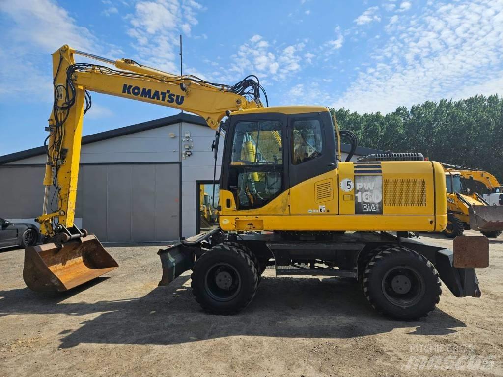 Komatsu PW 160-7 Pyöräkaivukoneet