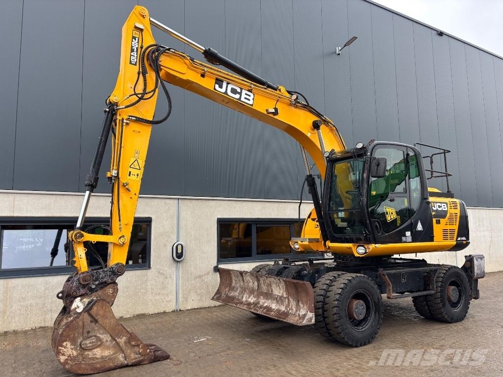 JCB JS 145 W - 160 W Pyöräkaivukoneet