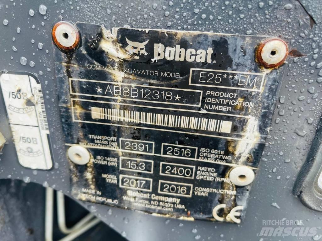 Bobcat E 25 Minikaivukoneet < 7t