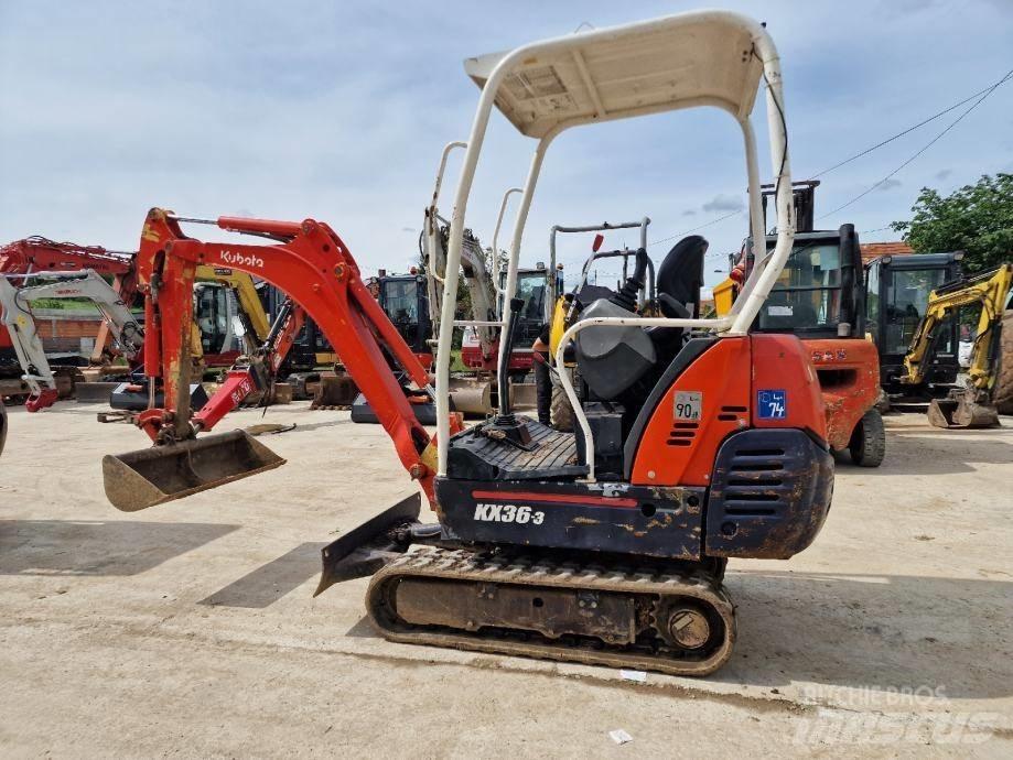 Kubota KX 36-3 Minikaivukoneet < 7t