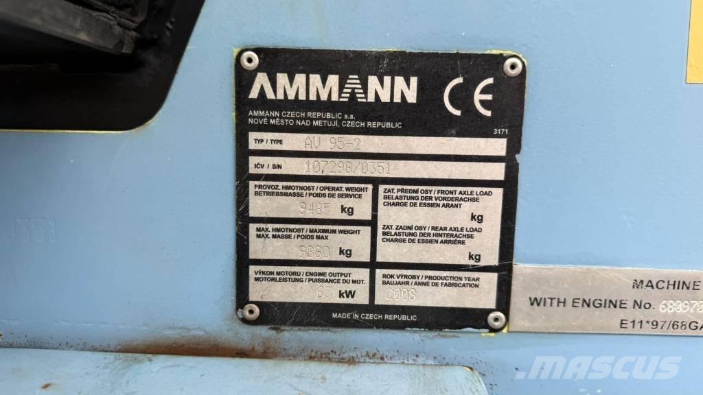 Ammann AV  95-2 Tandemjyrät