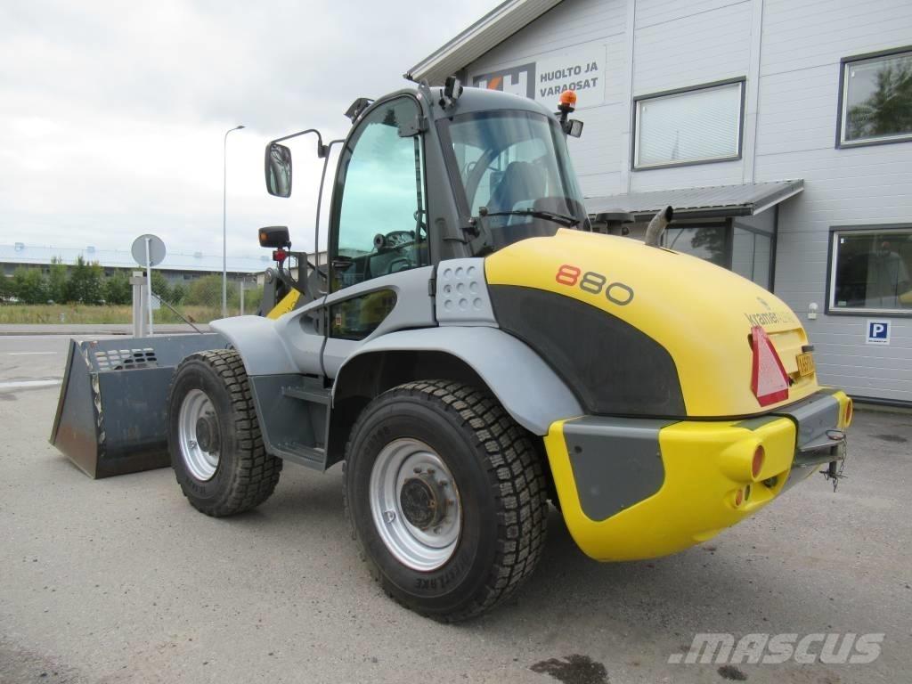 Kramer 880 2 x KAUHA Pyöräkuormaajat