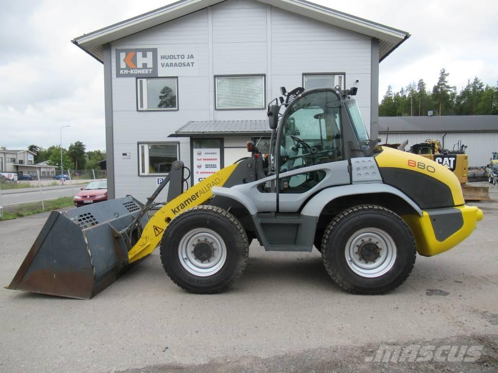 Kramer 880 2 x KAUHA Pyöräkuormaajat