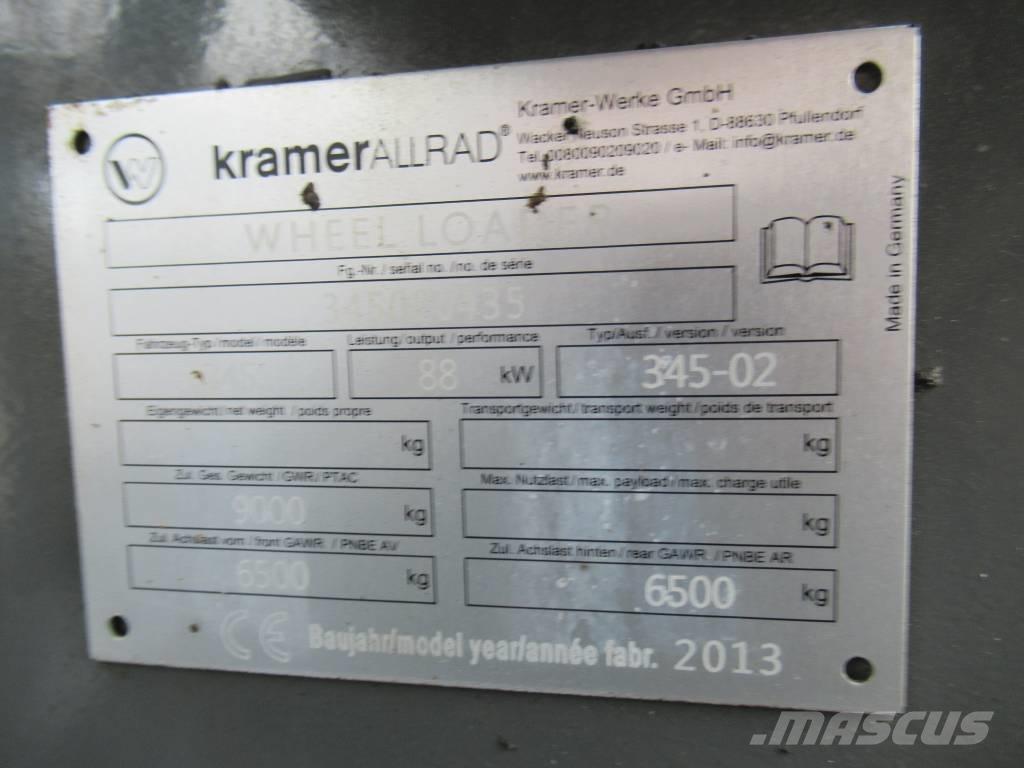 Kramer 880 2 x KAUHA Pyöräkuormaajat