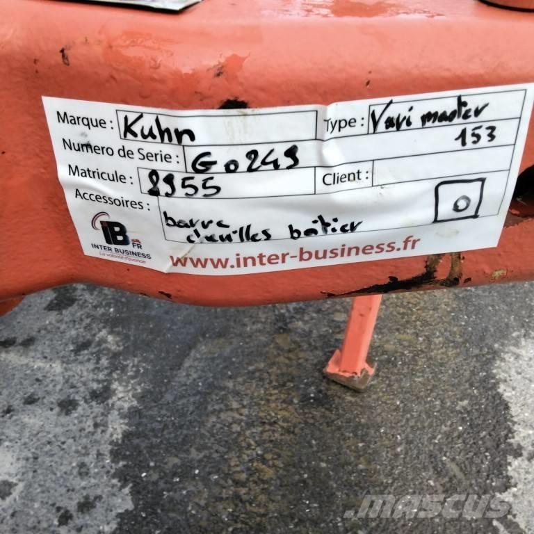 Kuhn Vari-Master 153 Paluuaurat