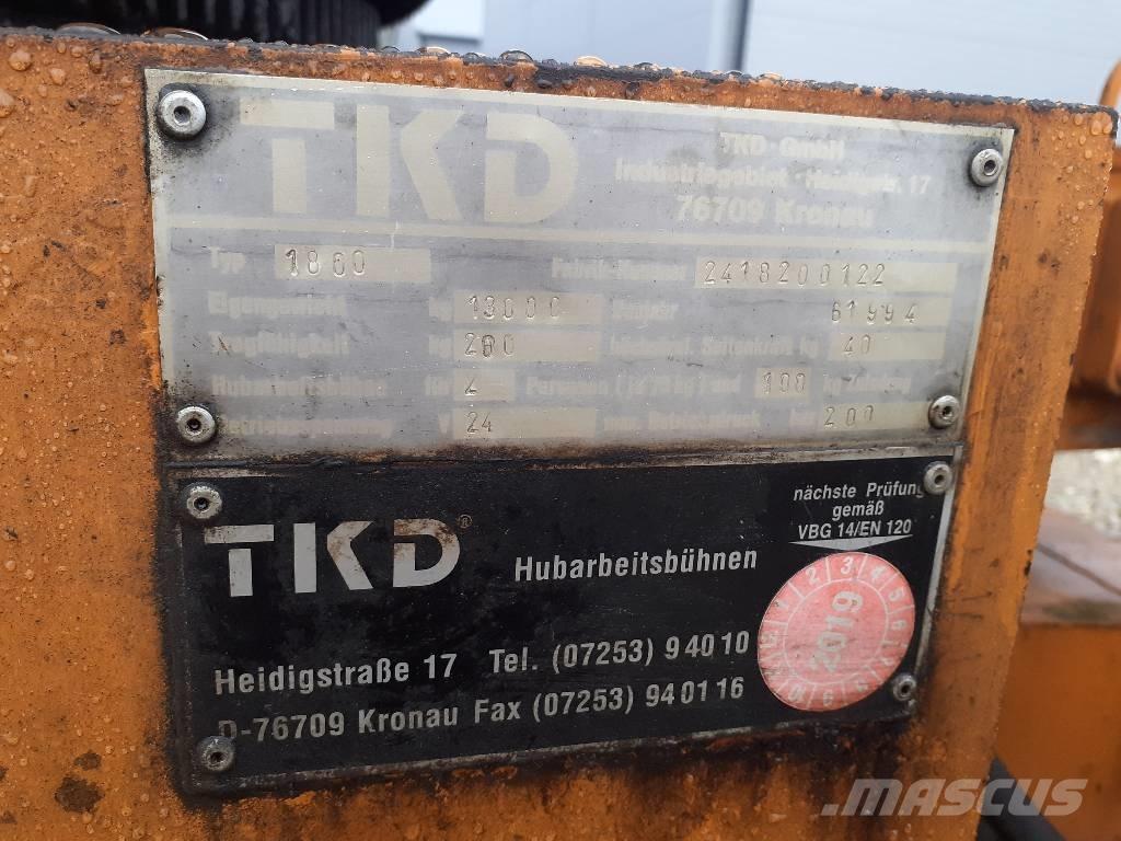 TKD 1800 Pienikokoiset itseliikkuvat puominostimet