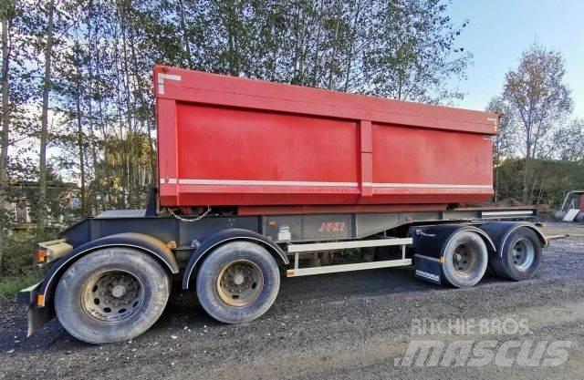 Jyki 4aks. 36tn Sora- ja kippiperävaunut