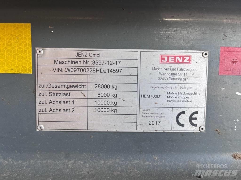 JENZ HEM 700 D Haketuskoneet