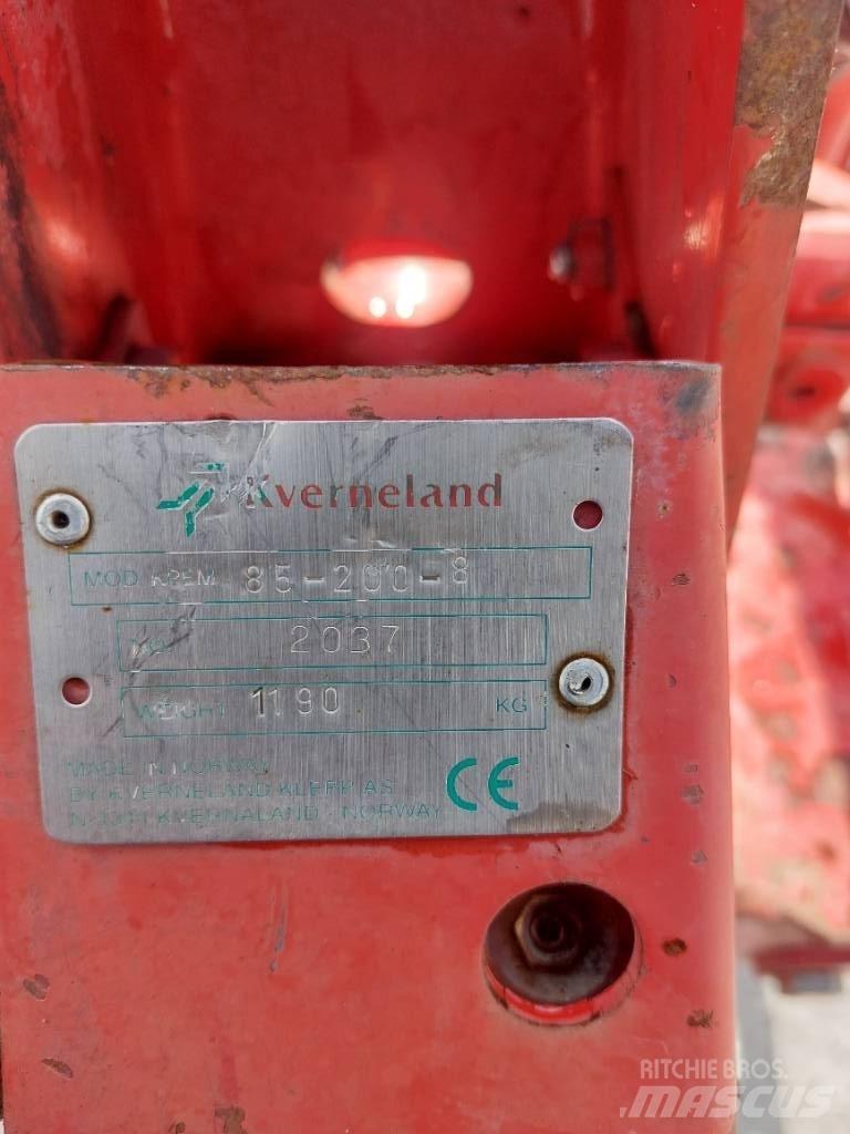 Kverneland EM 85 4 Paluuaurat