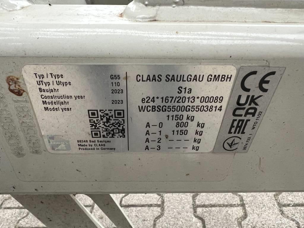 CLAAS Volto 1100 T Pöyhimet ja haravat