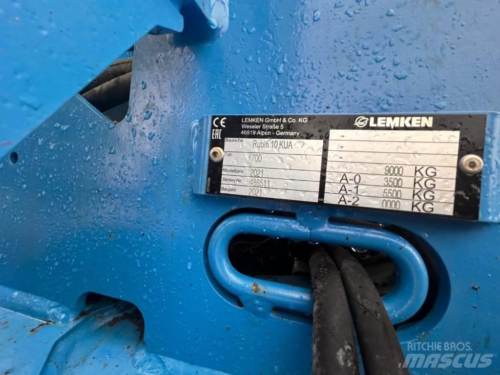 Lemken Rubin 10 Kiekkomultaimet ja lautasäkeet