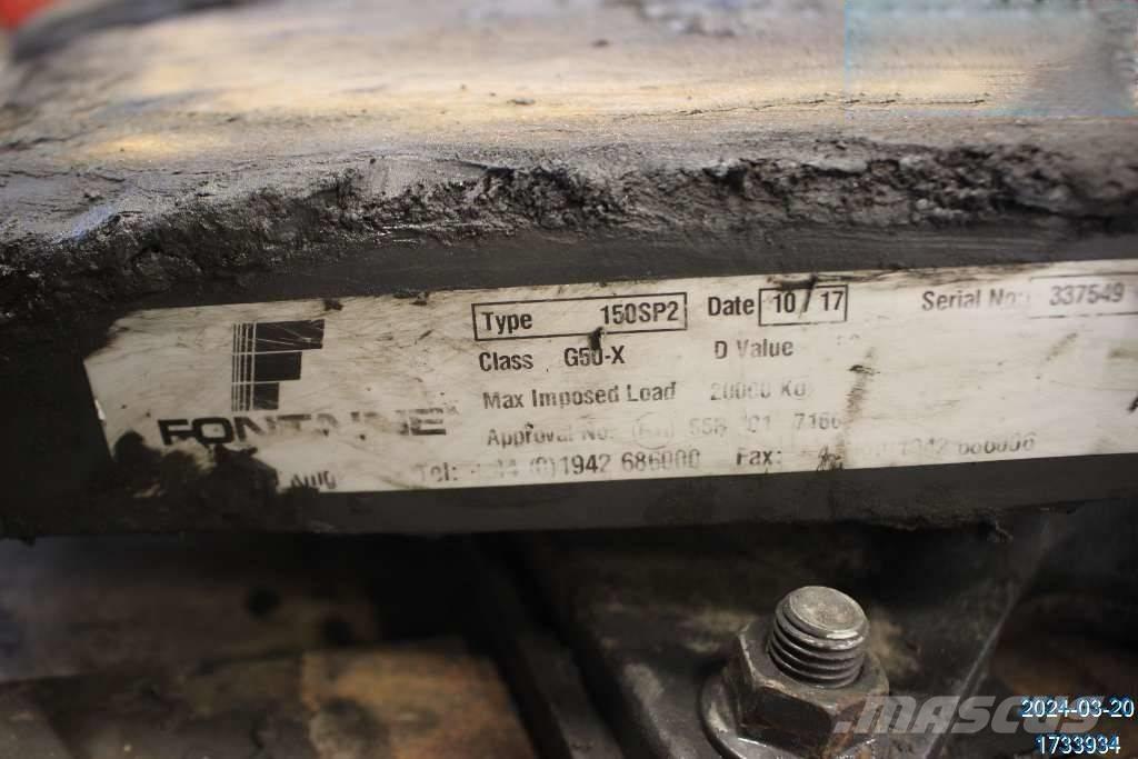 DAF XF 510 Alusta ja jousitus