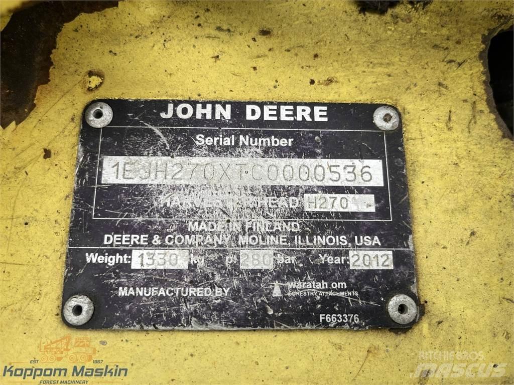 John Deere H270 Hakkuupäät
