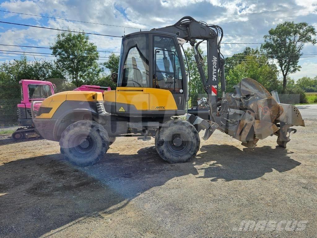 Mecalac 12 MTX Pyöräkaivukoneet