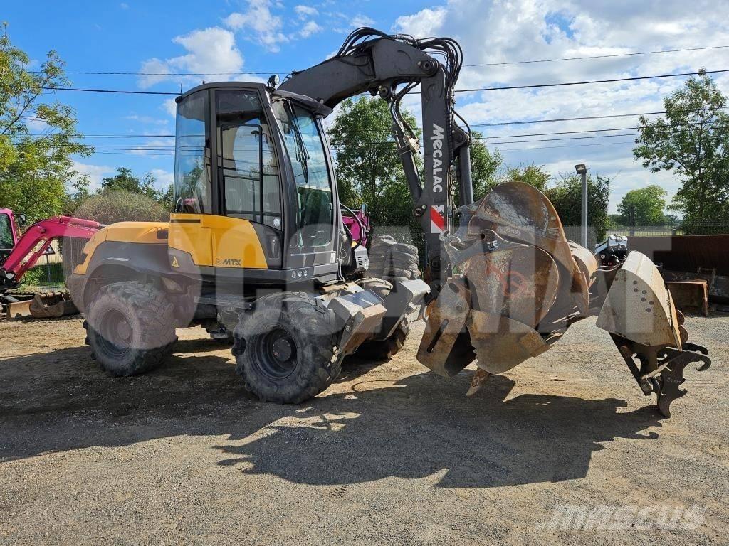 Mecalac 12 MTX Pyöräkaivukoneet