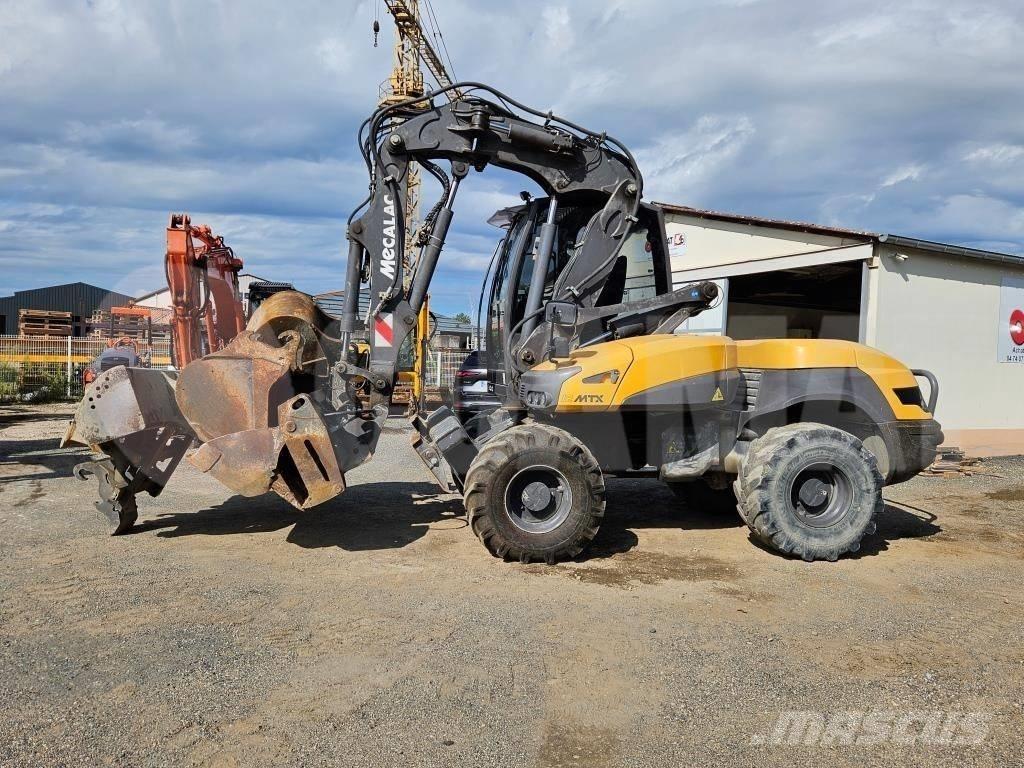 Mecalac 12 MTX Pyöräkaivukoneet