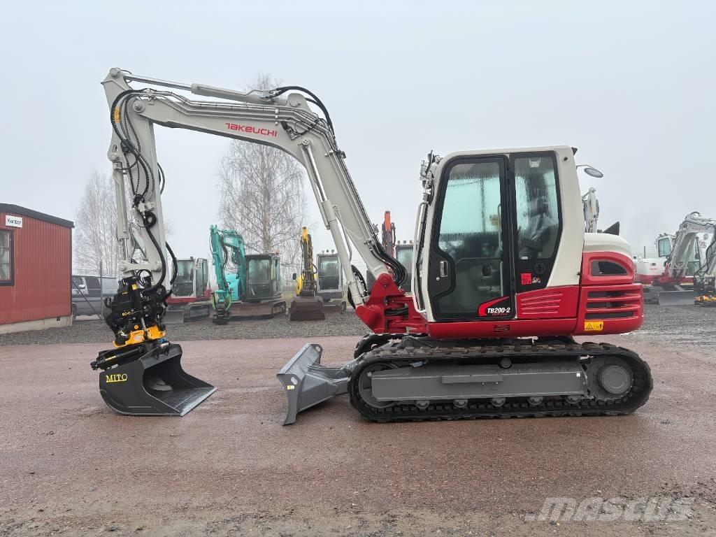 Takeuchi TB290 Midikaivukoneet 7t - 12t