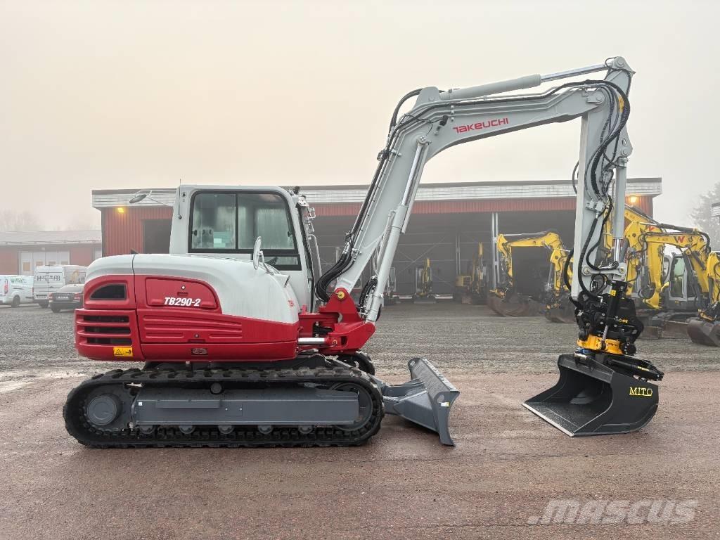 Takeuchi TB290 Midikaivukoneet 7t - 12t
