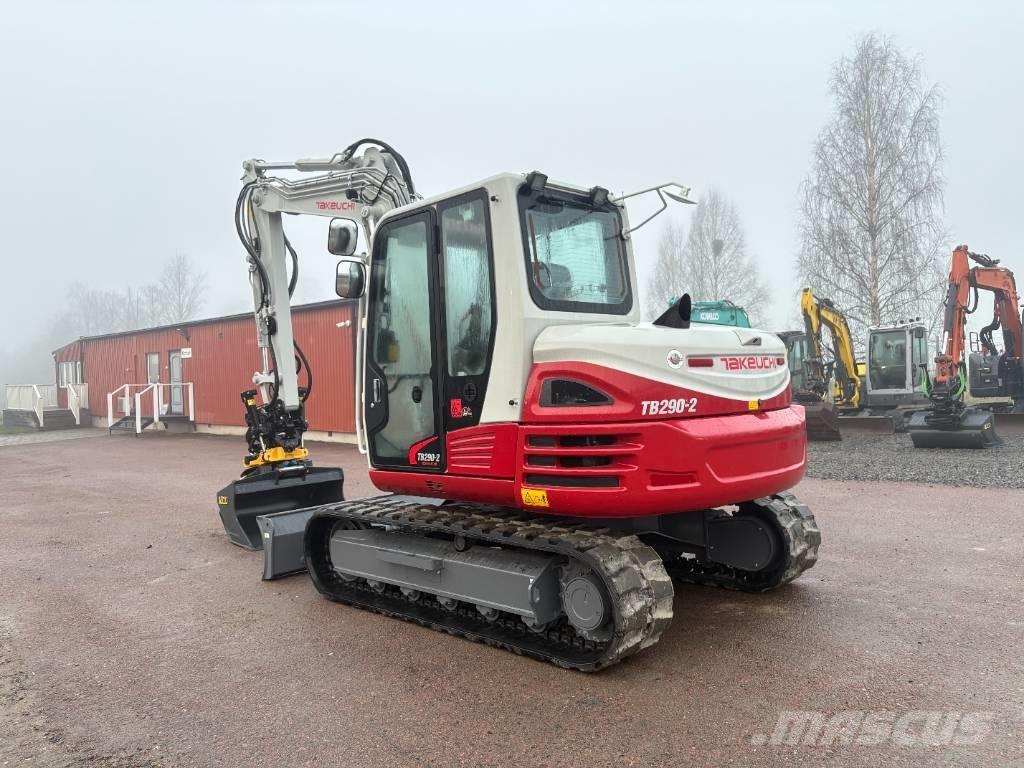 Takeuchi TB290 Midikaivukoneet 7t - 12t