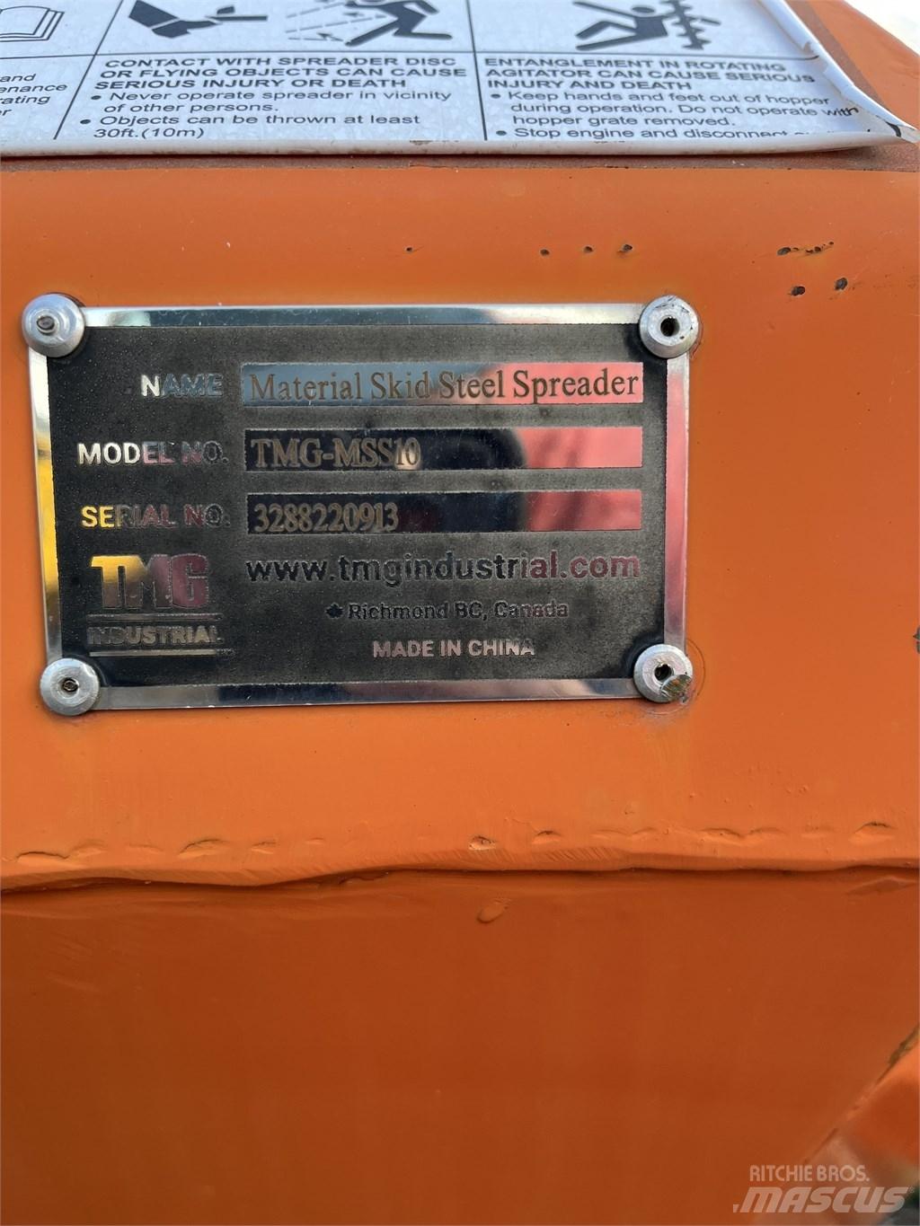 TMG MSS10 Hiekan- ja suolanlevittimet
