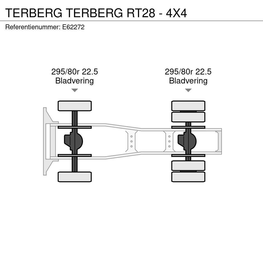 Terberg RT28 - 4X4 Vetopöytäautot
