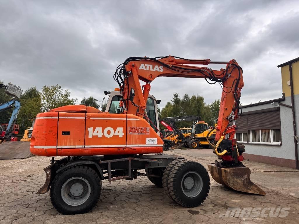 Atlas 1404 Pyöräkaivukoneet