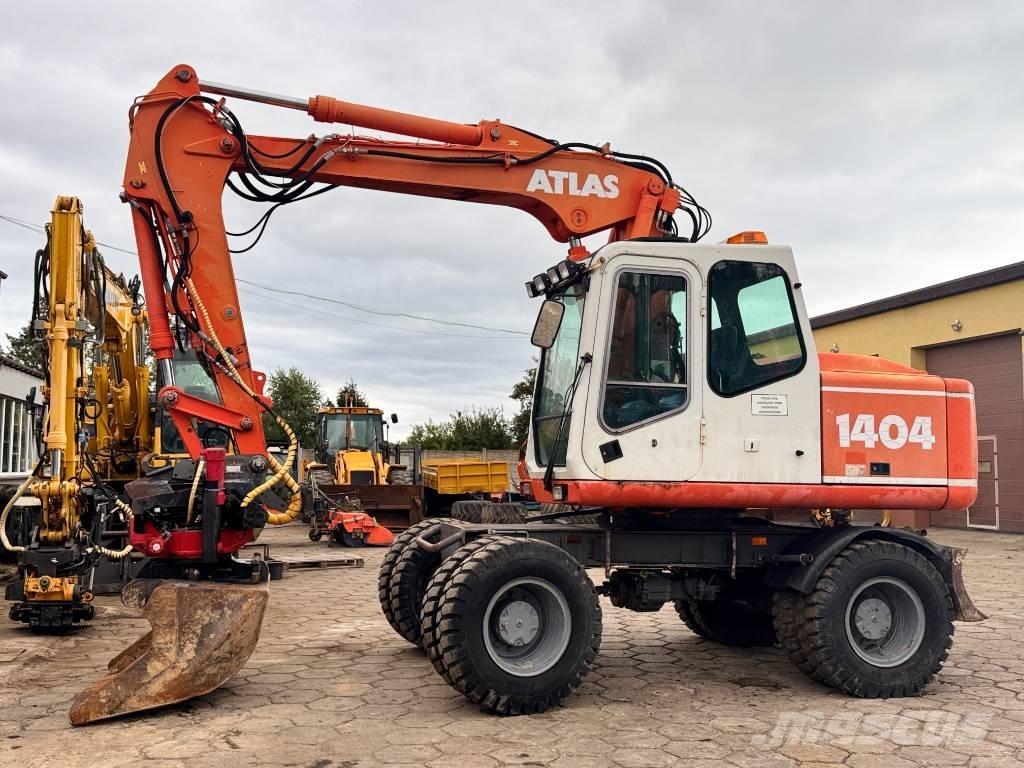 Atlas 1404 Pyöräkaivukoneet