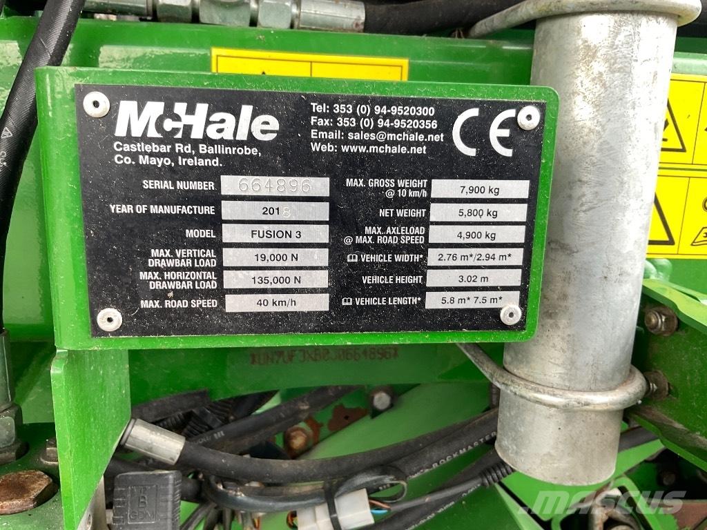 McHale Fusion 3 Pyöröpaalaimet