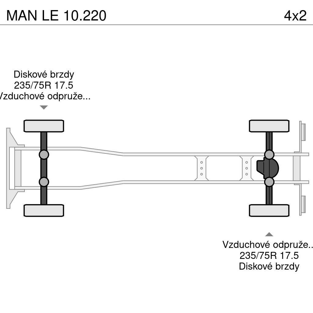 MAN LE 10.220 Umpikorikuorma-autot