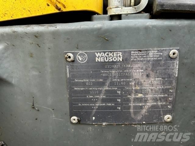 Wacker Neuson 803 Minikaivukoneet < 7t