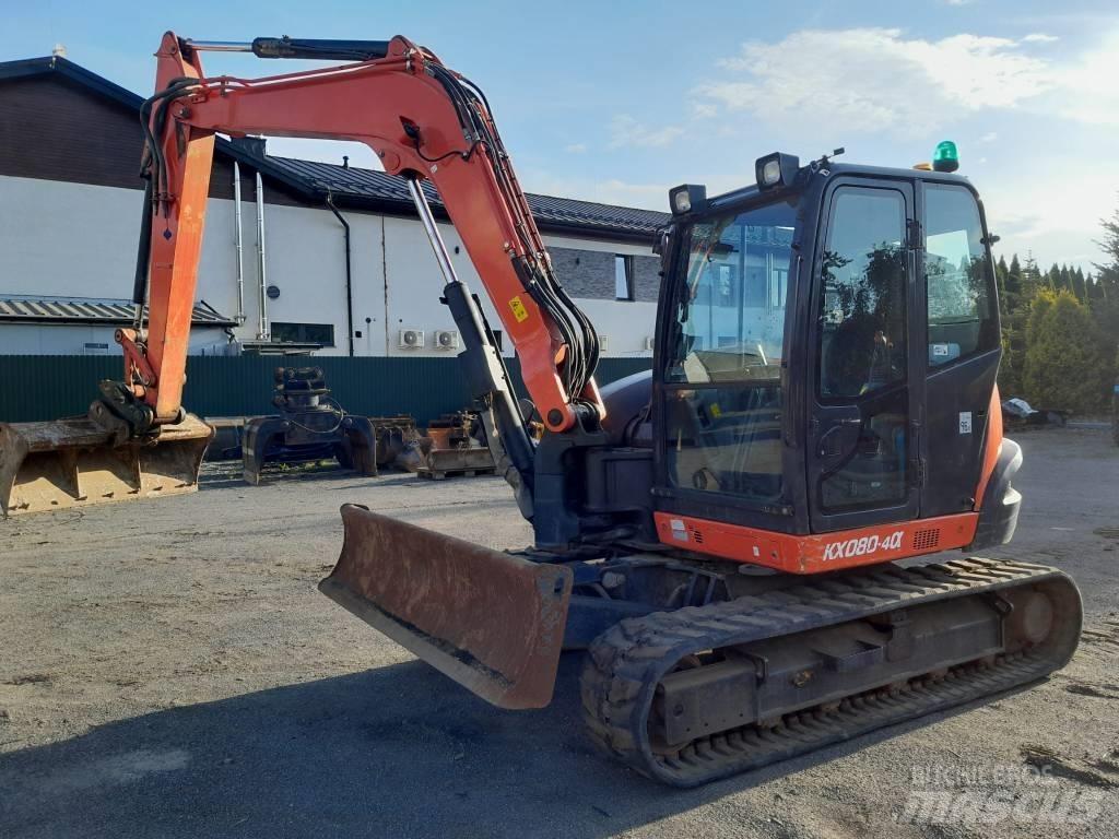 Kubota KX 080-4 Midikaivukoneet 7t - 12t