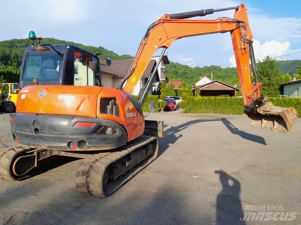 Kubota KX 080-4 Midikaivukoneet 7t - 12t