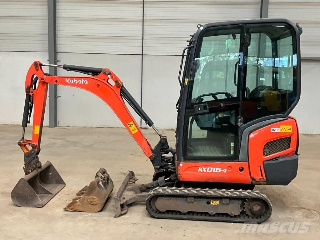 Kubota KX 016-4 Minikaivukoneet < 7t