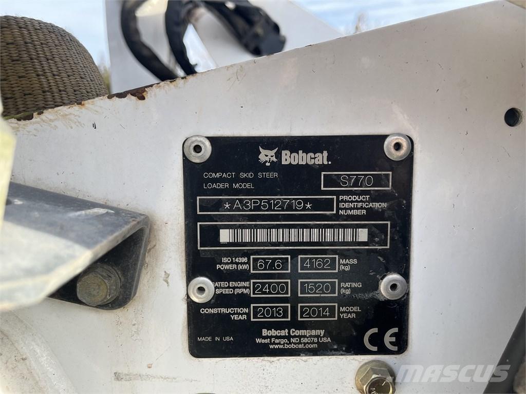 Bobcat S 770 Liukuohjatut kuormaajat