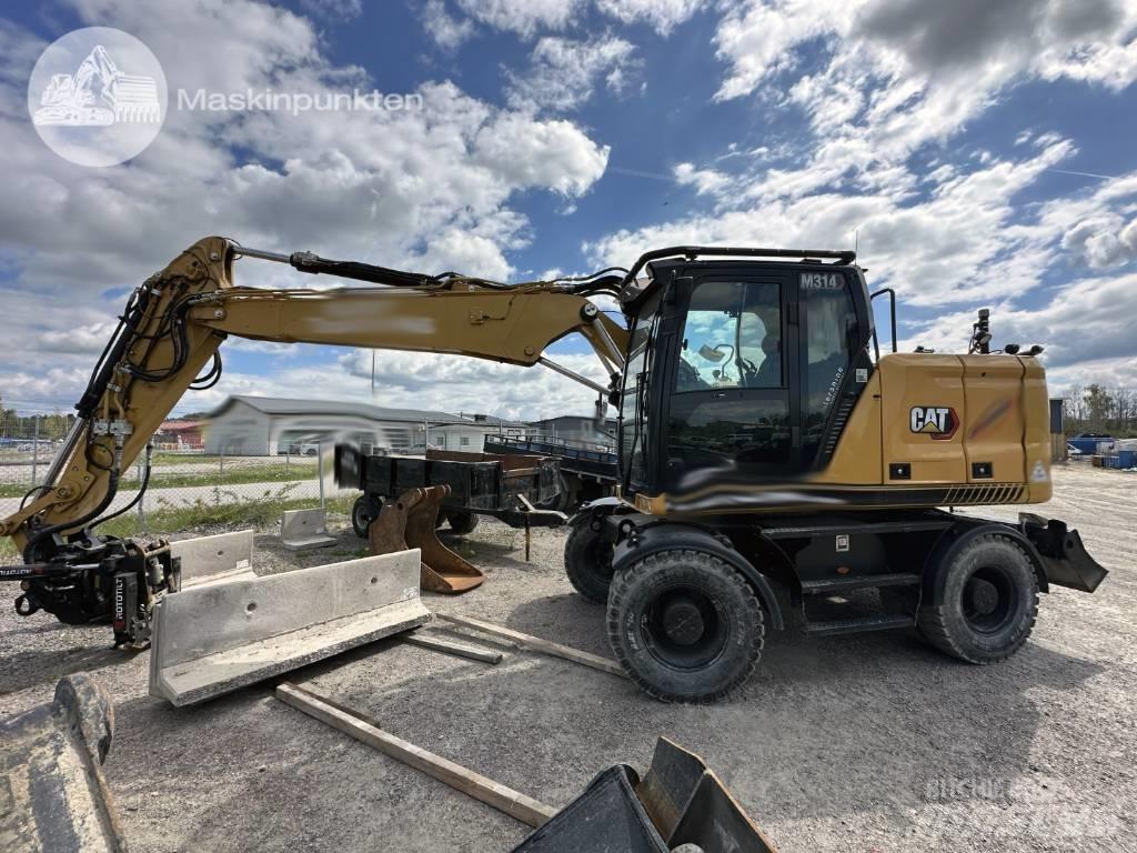 CAT M 314 Pyöräkaivukoneet